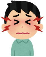 目の痛みのイメージ画像